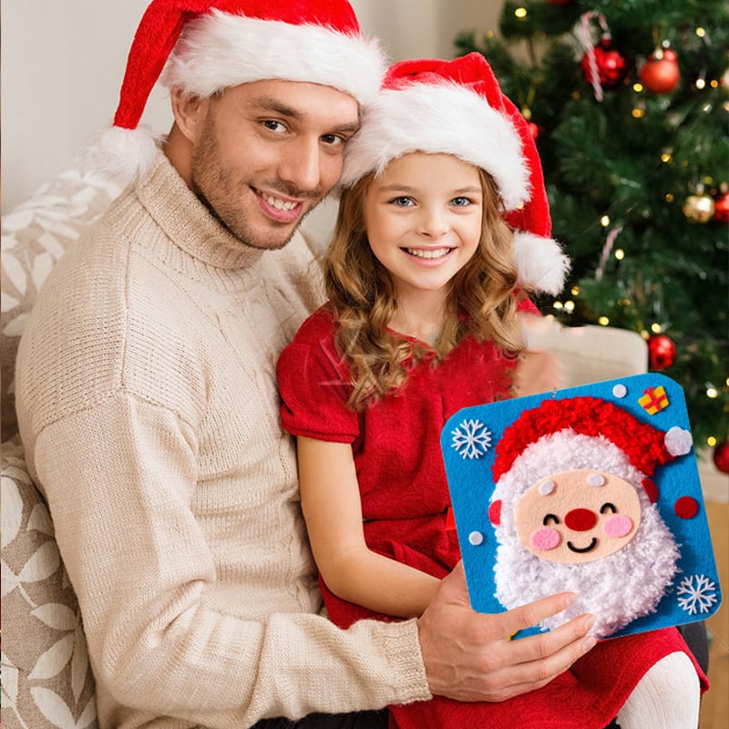 DIY Weihnachts-Stickerei Kit
