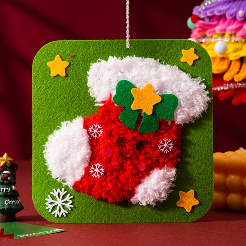 DIY Weihnachts-Stickerei Kit