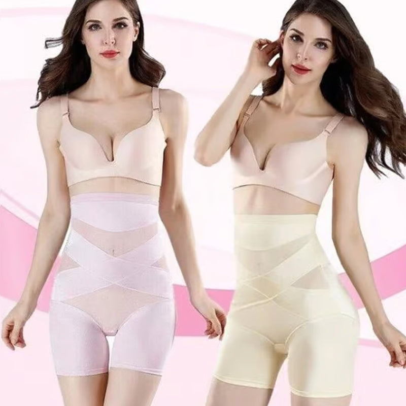 Bauchfreie Hüftstraffungshose mit hoher Taille
