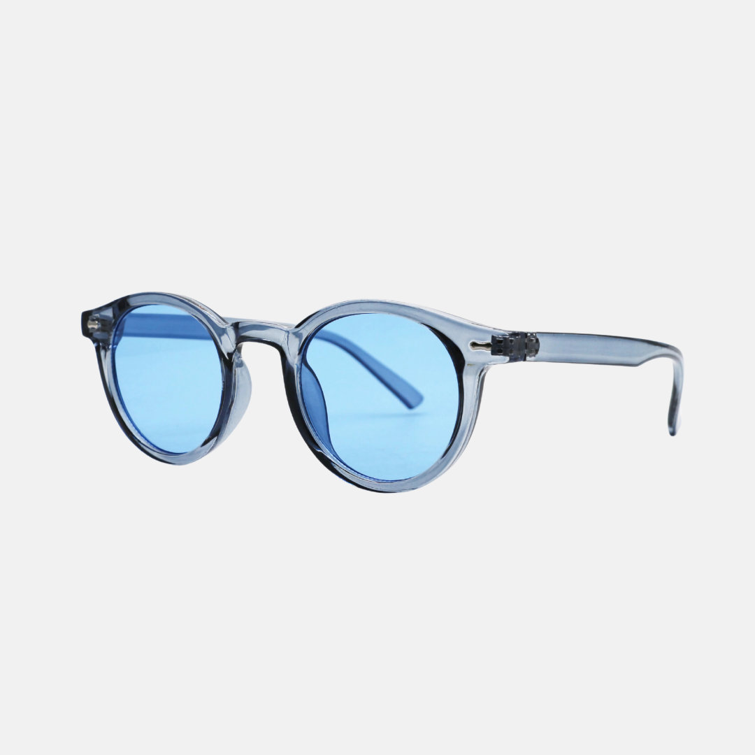 ✨Retro-Rundrahmen-Sonnenbrille mit Nieten✨