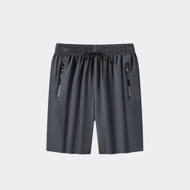 Schnelltrocknende Stretch-Shorts aus Eisseide