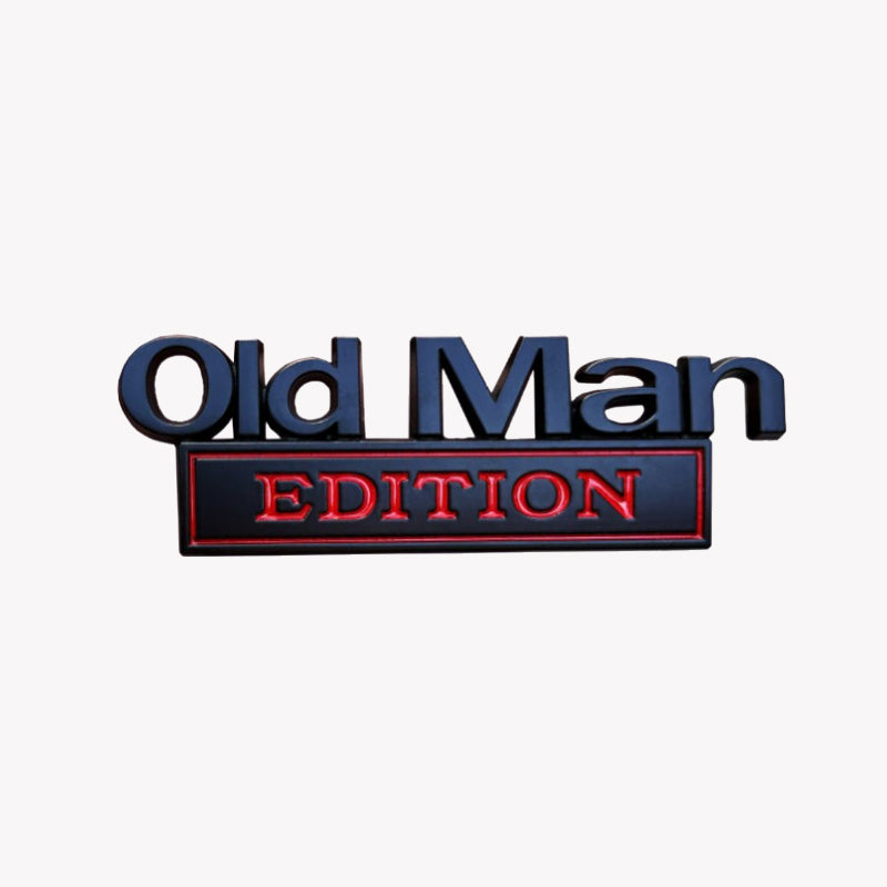🚗 Old-Man-Version des Autoemblems