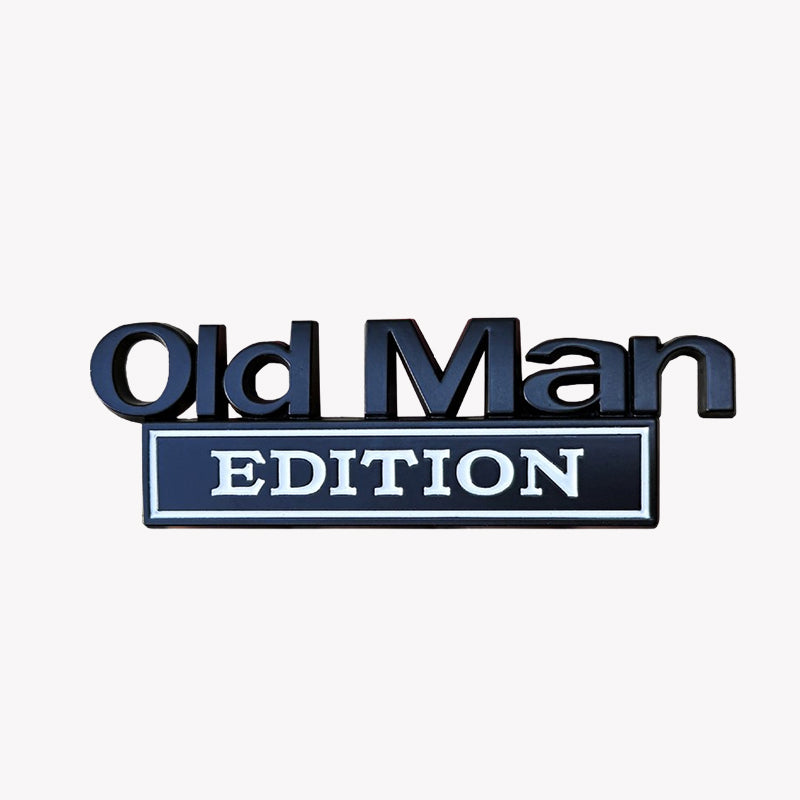 🚗 Old-Man-Version des Autoemblems