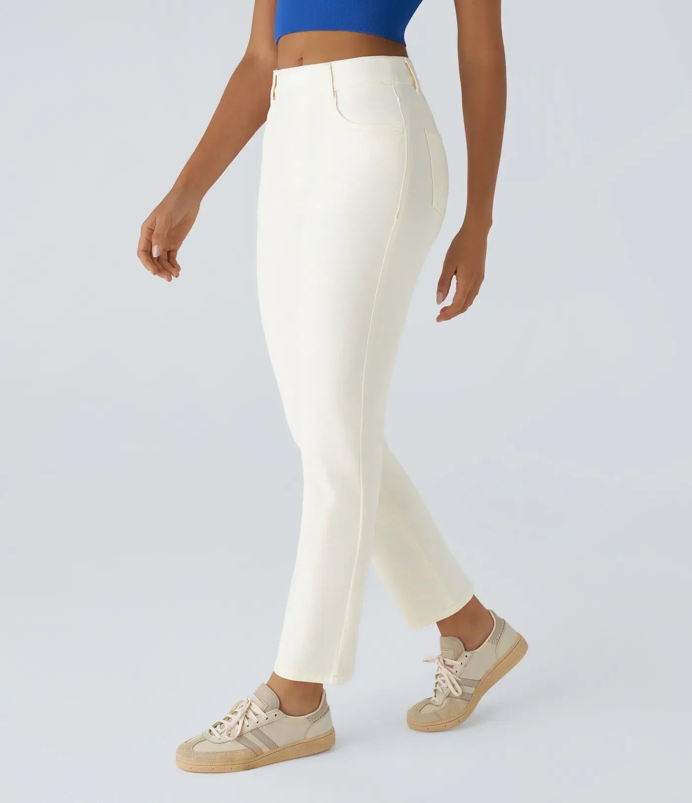 Lotte | Elastische und bequeme Hose mit hoher Taille