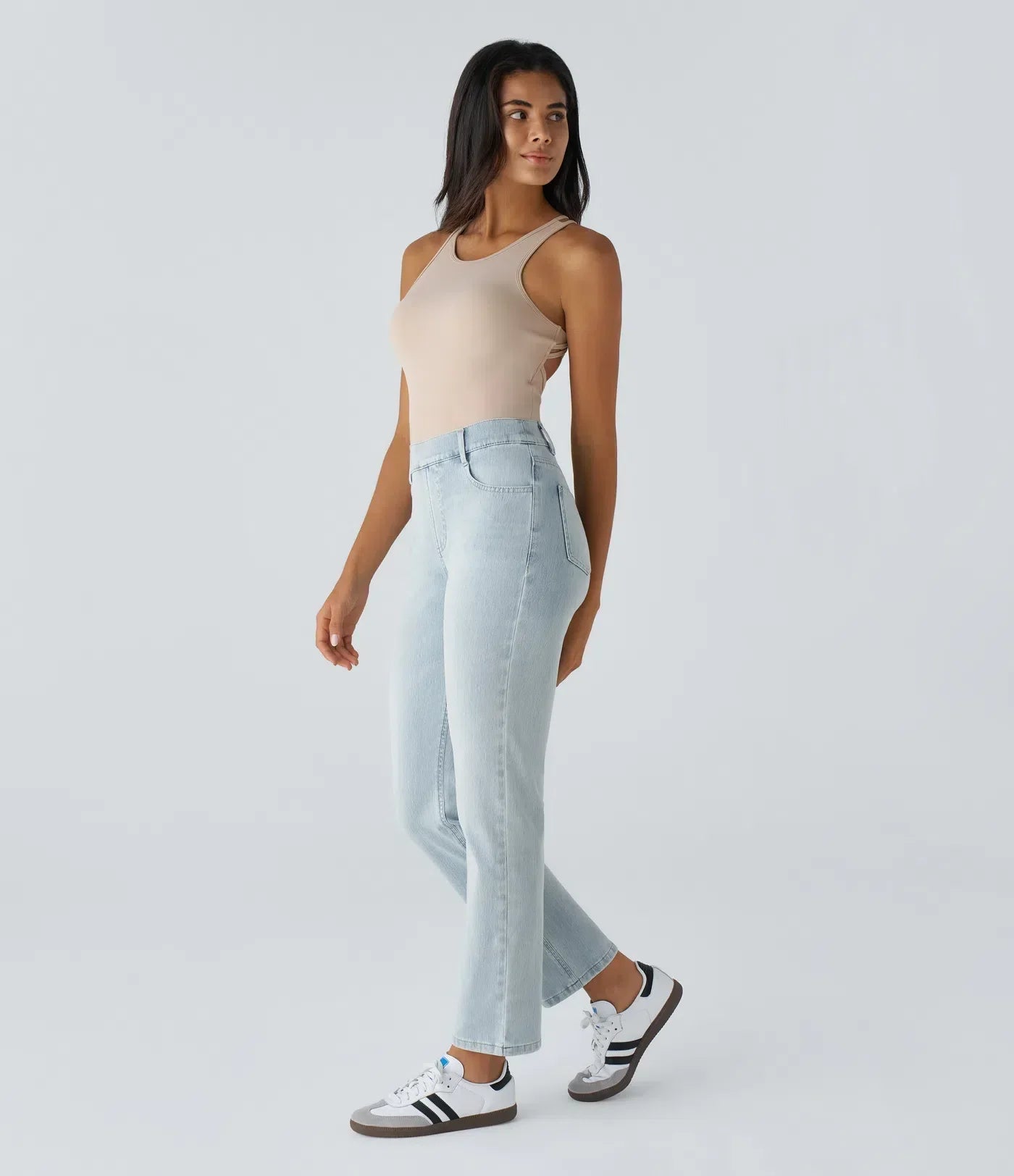 Lotte | Elastische und bequeme Hose mit hoher Taille