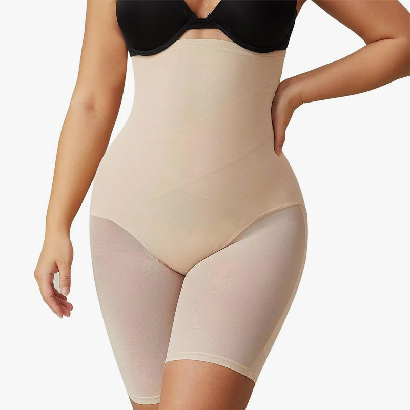 Bauchfreie Hüftstraffungshose mit hoher Taille