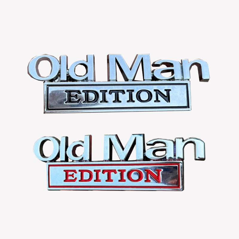 🚗 Old-Man-Version des Autoemblems