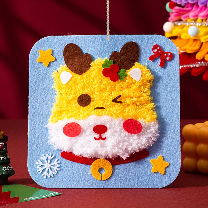 DIY Weihnachts-Stickerei Kit