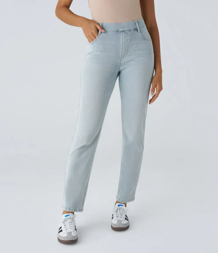 Lotte | Elastische und bequeme Hose mit hoher Taille