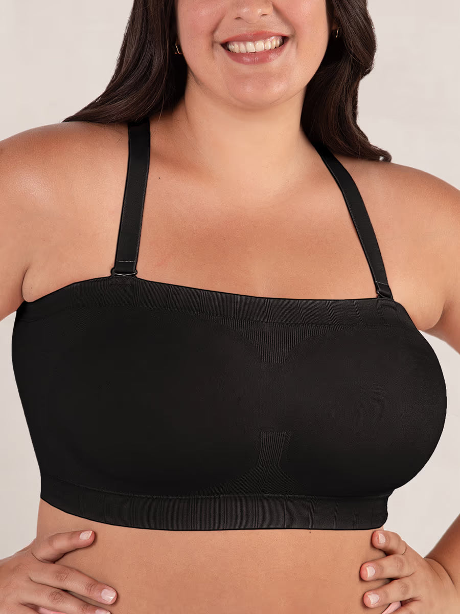 Wandelbarer Trägerloser Bandeau-BH