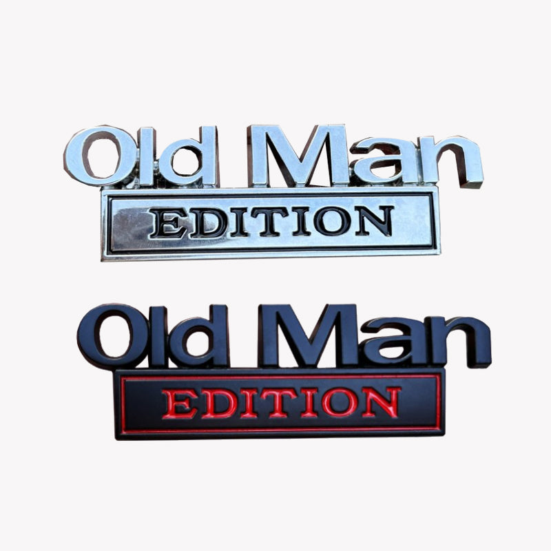 🚗 Old-Man-Version des Autoemblems