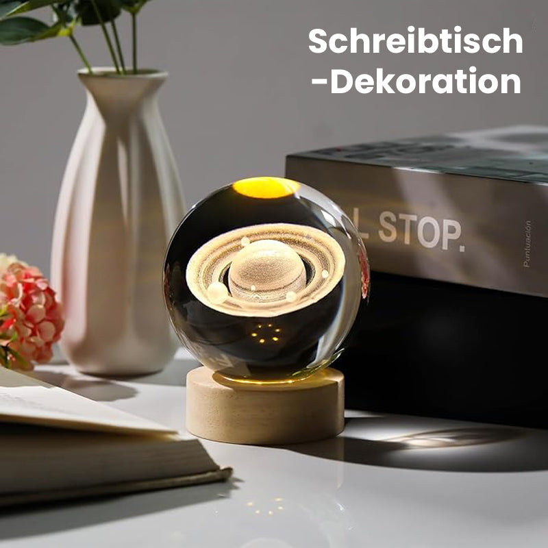 Sternenhimmel 3D-Mikrolandschaftskristallkugel