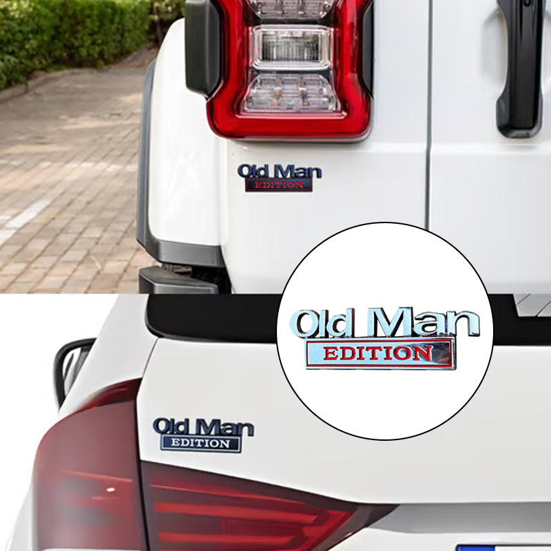 🚗 Old-Man-Version des Autoemblems