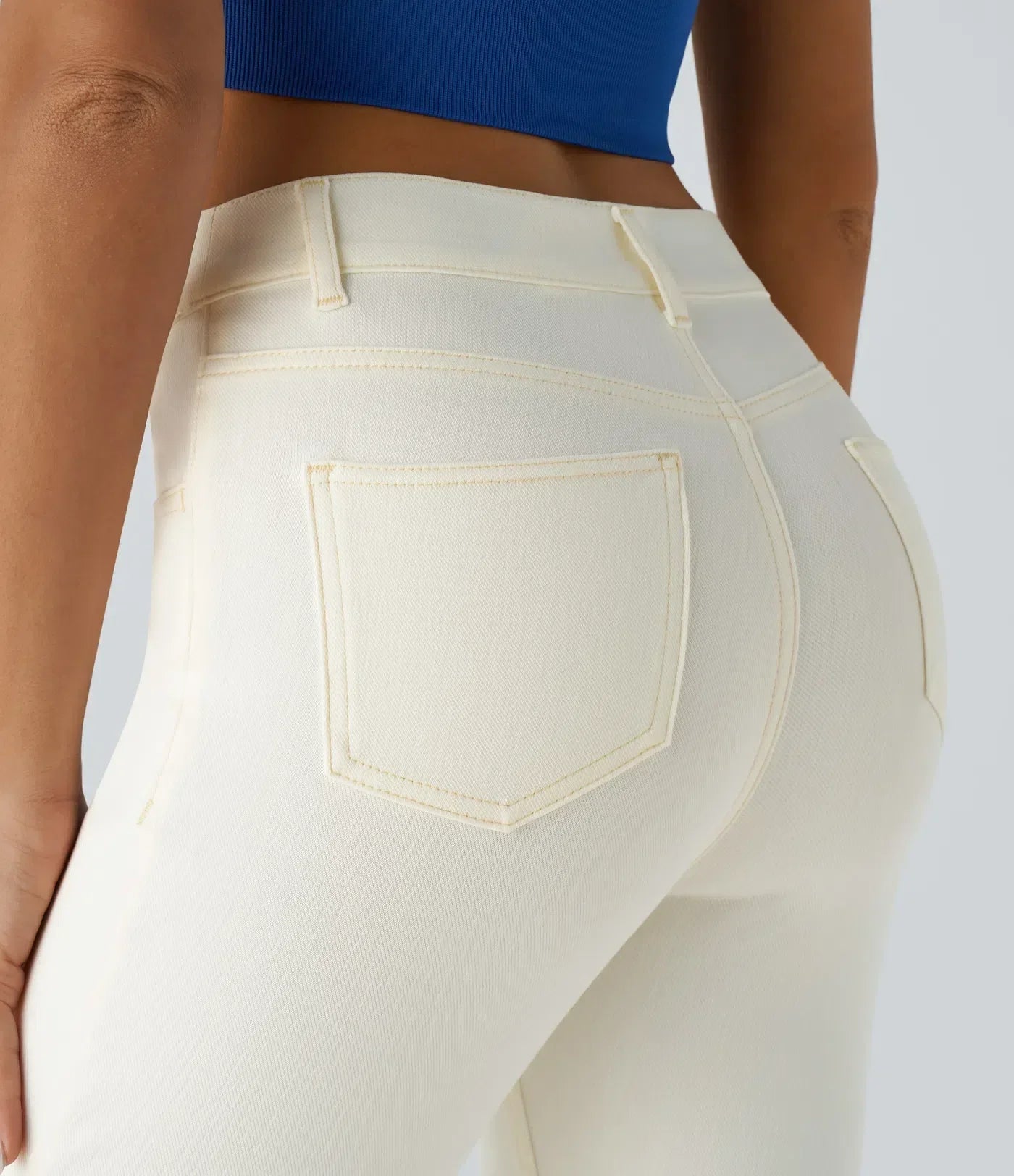 Lotte | Elastische und bequeme Hose mit hoher Taille