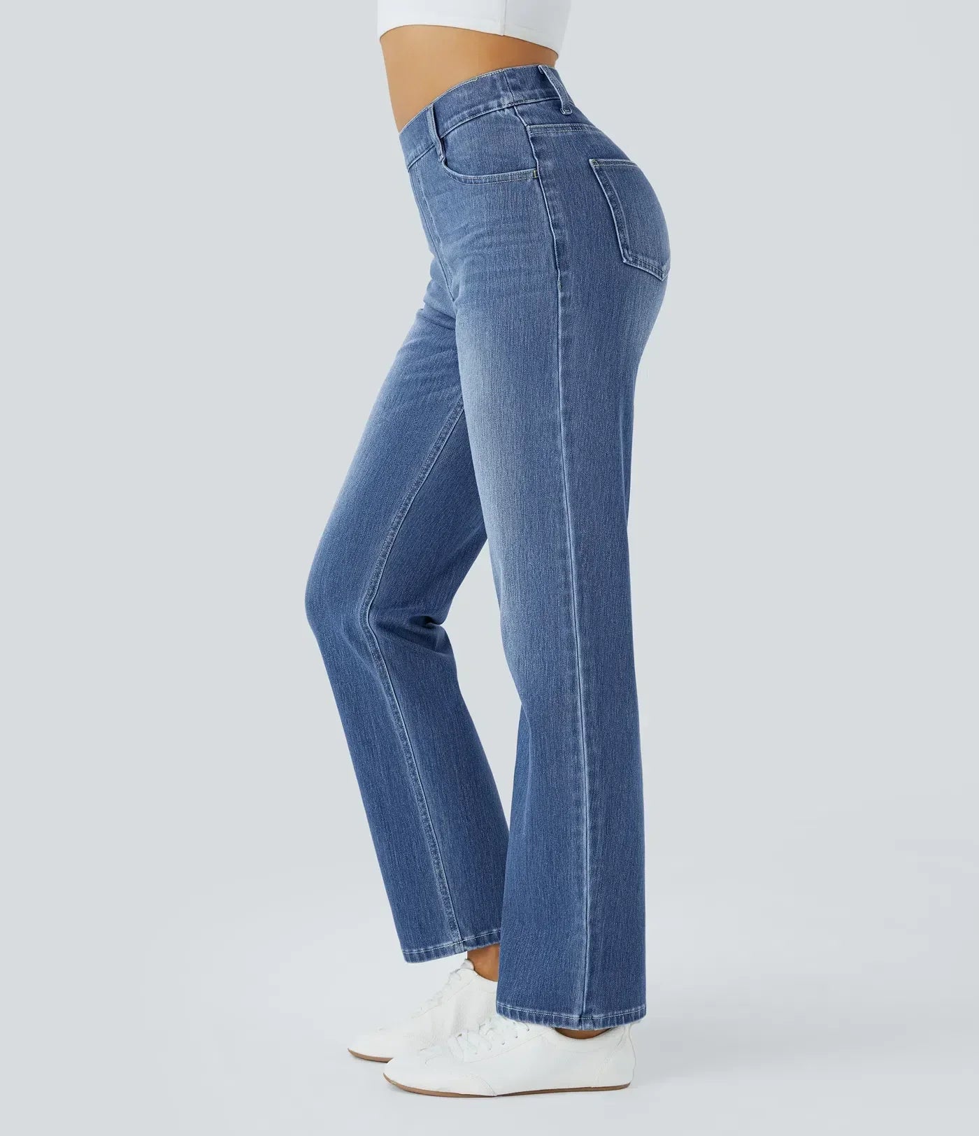 Lotte | Elastische und bequeme Hose mit hoher Taille