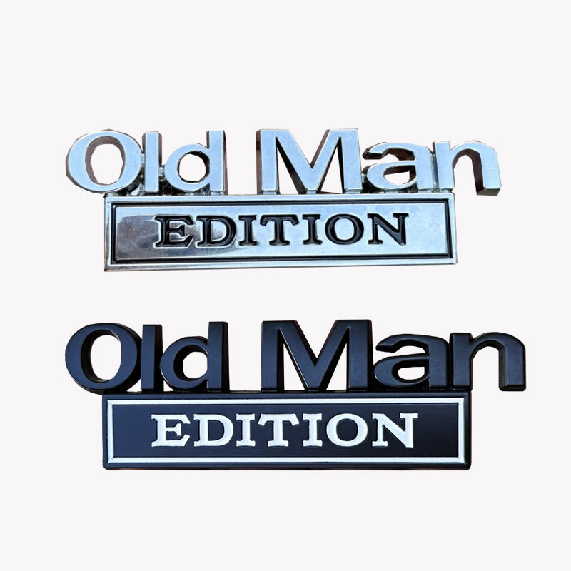 🚗 Old-Man-Version des Autoemblems