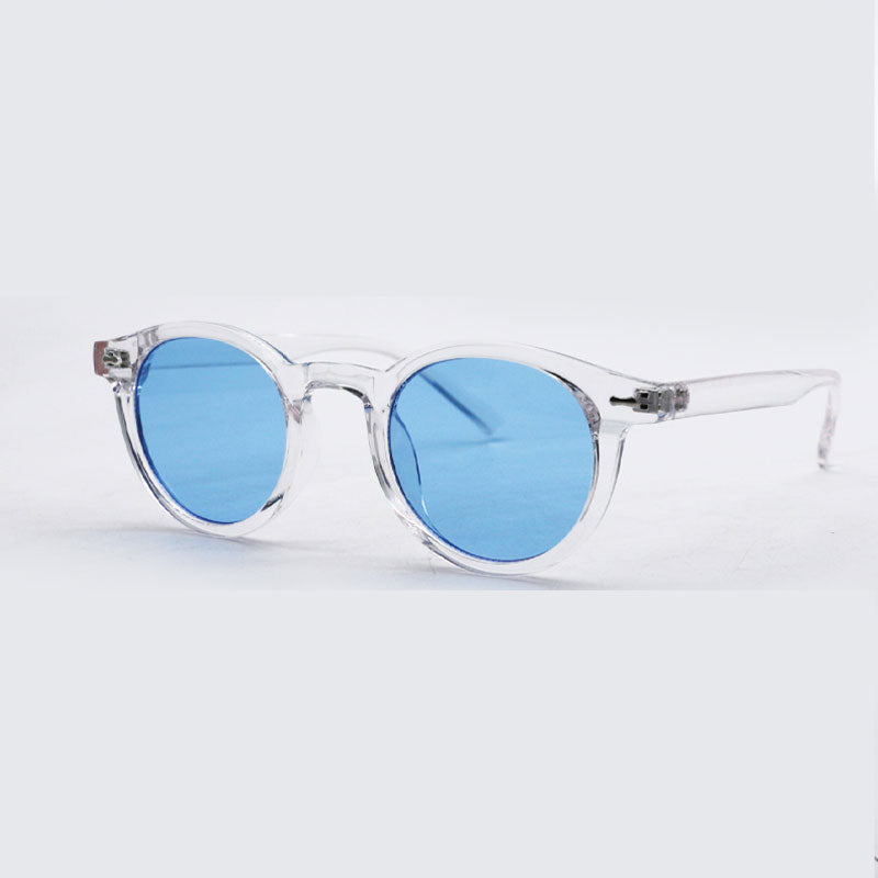 ✨Retro-Rundrahmen-Sonnenbrille mit Nieten✨