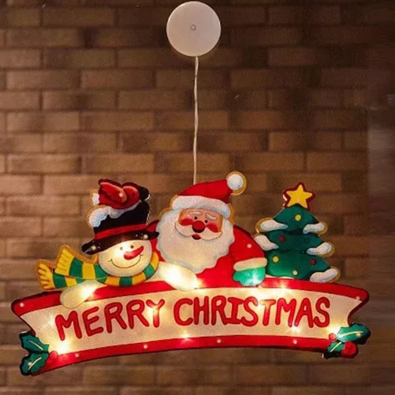 🎄Weihnachtliche Lichterketten im Fenster