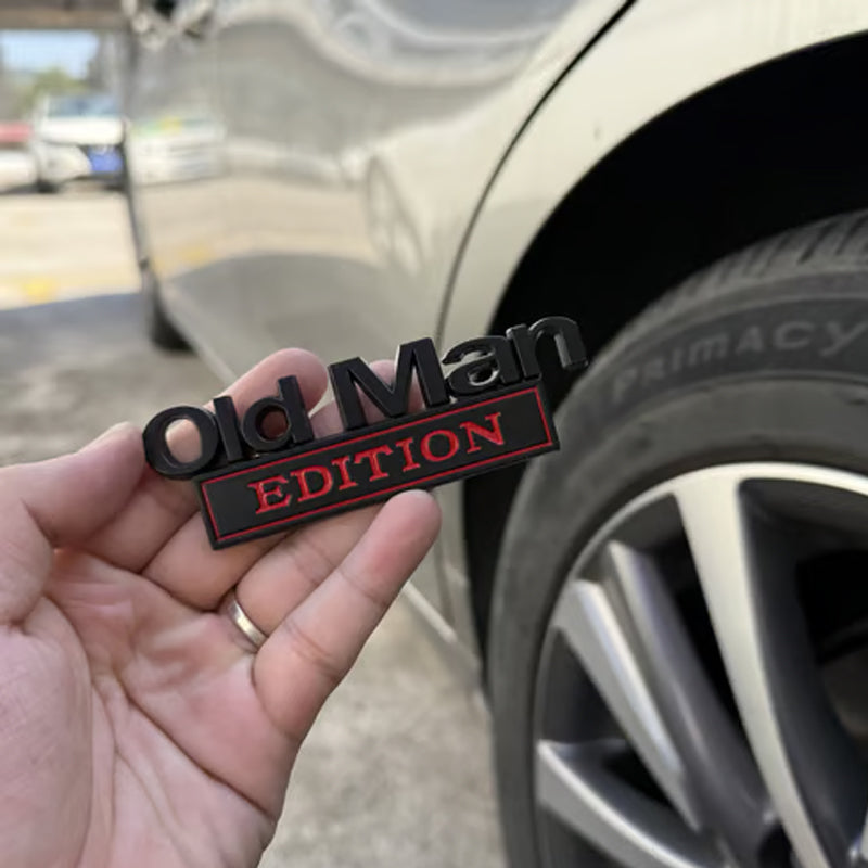 🚗 Old-Man-Version des Autoemblems