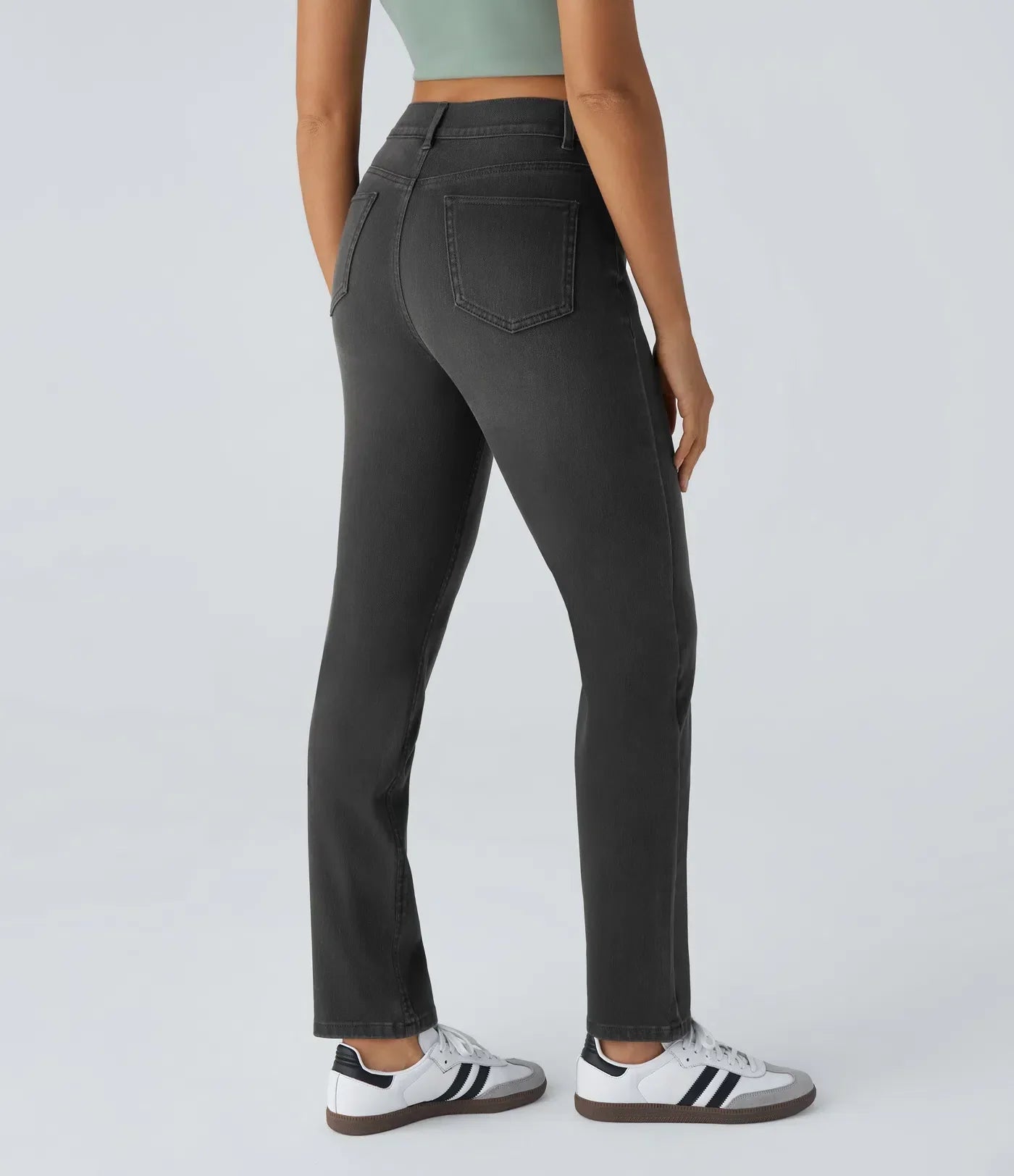 Lotte | Elastische und bequeme Hose mit hoher Taille