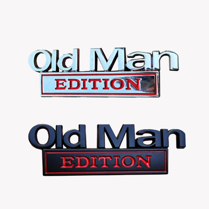 🚗 Old-Man-Version des Autoemblems