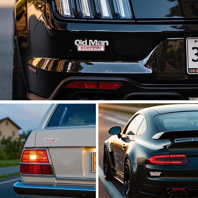 🚗 Old-Man-Version des Autoemblems