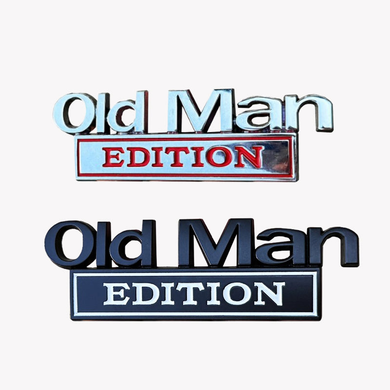 🚗 Old-Man-Version des Autoemblems
