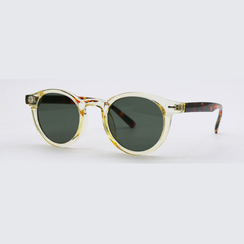 ✨Retro-Rundrahmen-Sonnenbrille mit Nieten✨