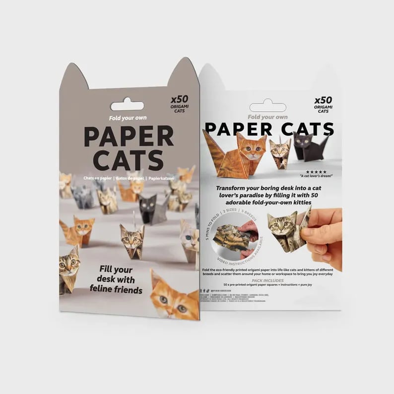 DIY Papierkatzen