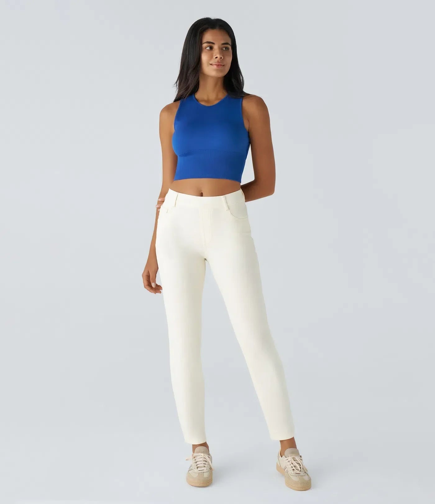 Lotte | Elastische und bequeme Hose mit hoher Taille