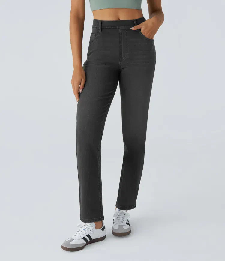 Lotte | Elastische und bequeme Hose mit hoher Taille