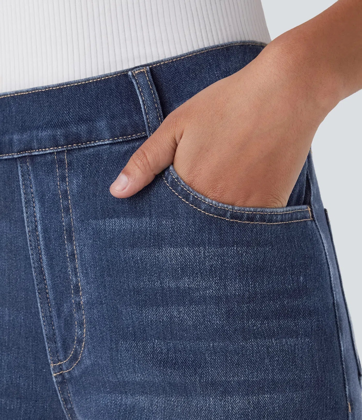 Lotte | Elastische und bequeme Hose mit hoher Taille