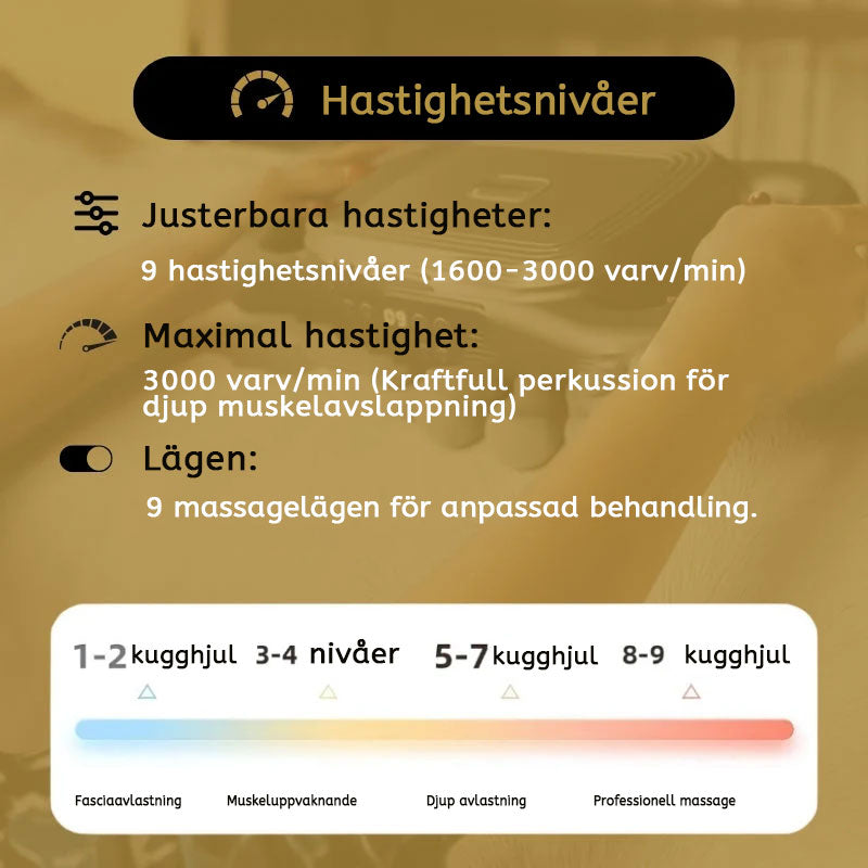 8-köpfige Massagepistole für Pferde
