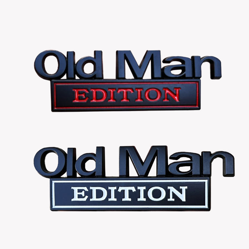 🚗 Old-Man-Version des Autoemblems