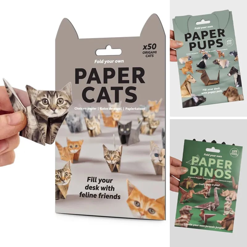 DIY Papierkatzen