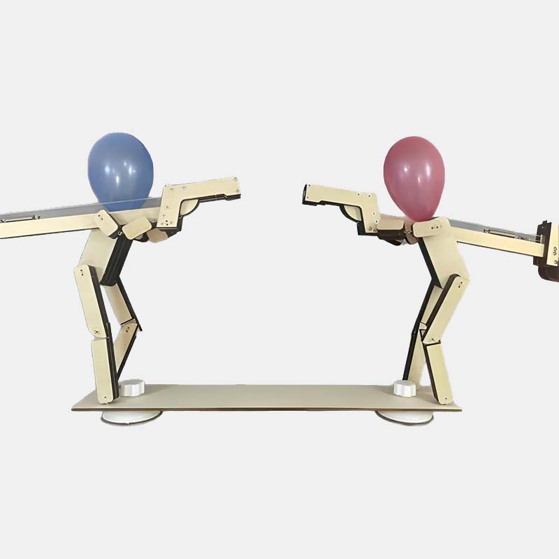 🎈 Holzkämpfer Ballon-Duell · Wer wird der Champion? 🔥