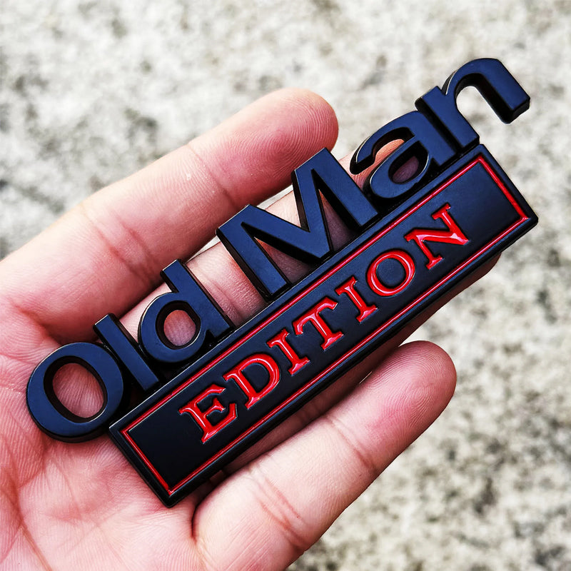🚗 Old-Man-Version des Autoemblems