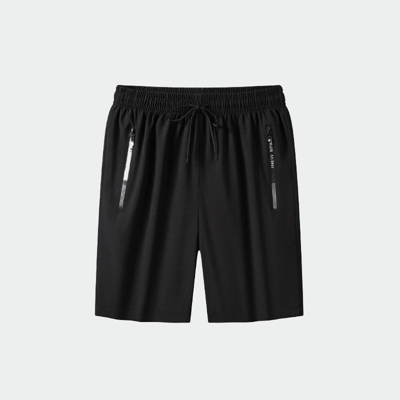 Schnelltrocknende Stretch-Shorts aus Eisseide