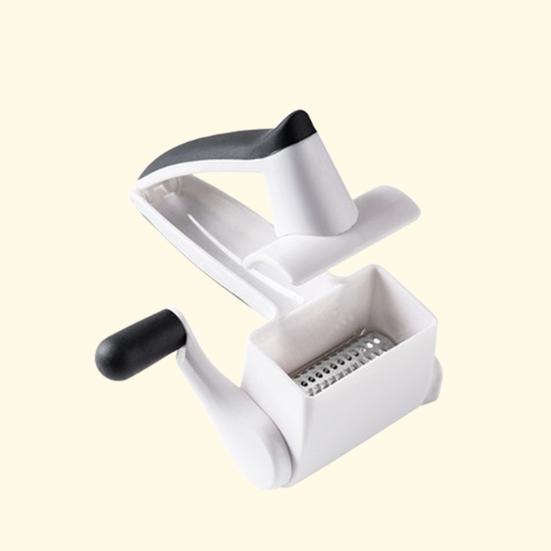 Rotierende Käsereibe/Rotating cheese grater