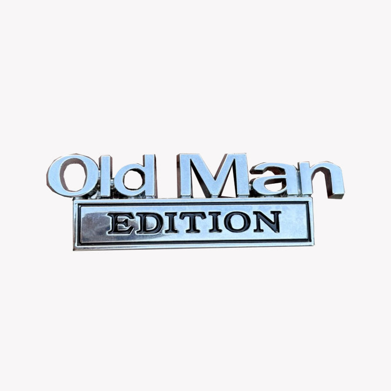 🚗 Old-Man-Version des Autoemblems