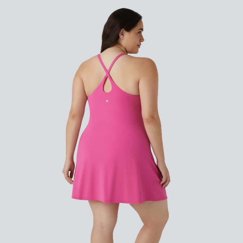 🔥Das ultimative rückenfreie Sportkleid - Entwickelt für Training und einfache Toilettengänge