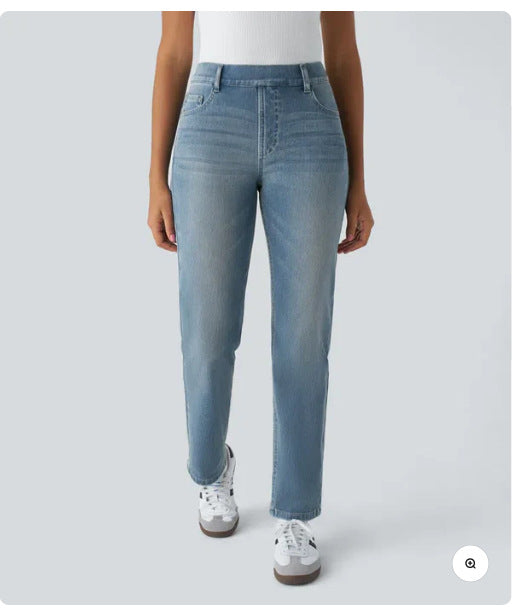 Lotte | Elastische und bequeme Hose mit hoher Taille