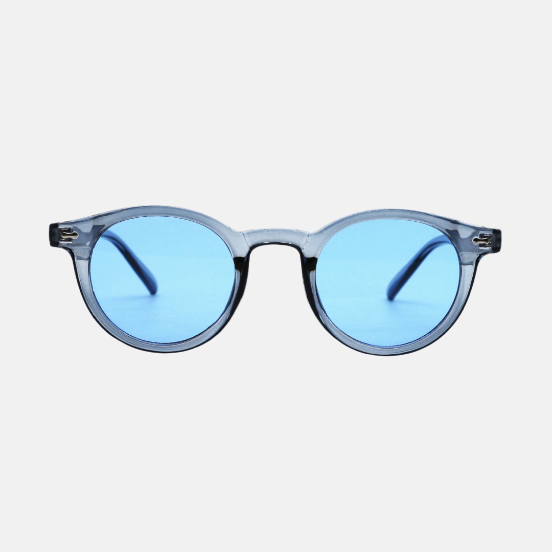 ✨Retro-Rundrahmen-Sonnenbrille mit Nieten✨