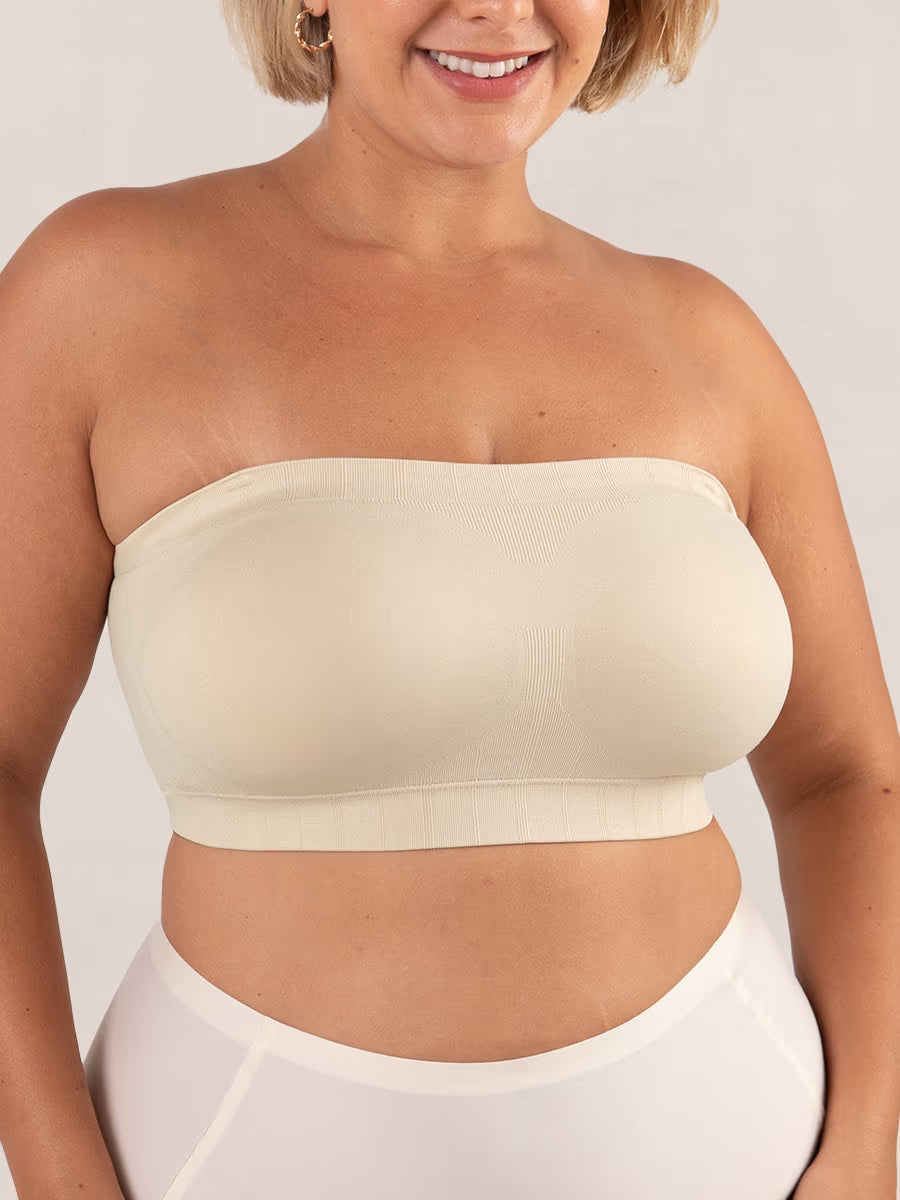 Wandelbarer Trägerloser Bandeau-BH