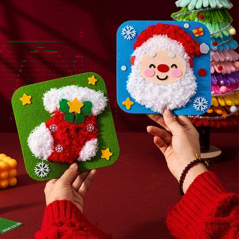 DIY Weihnachts-Stickerei Kit