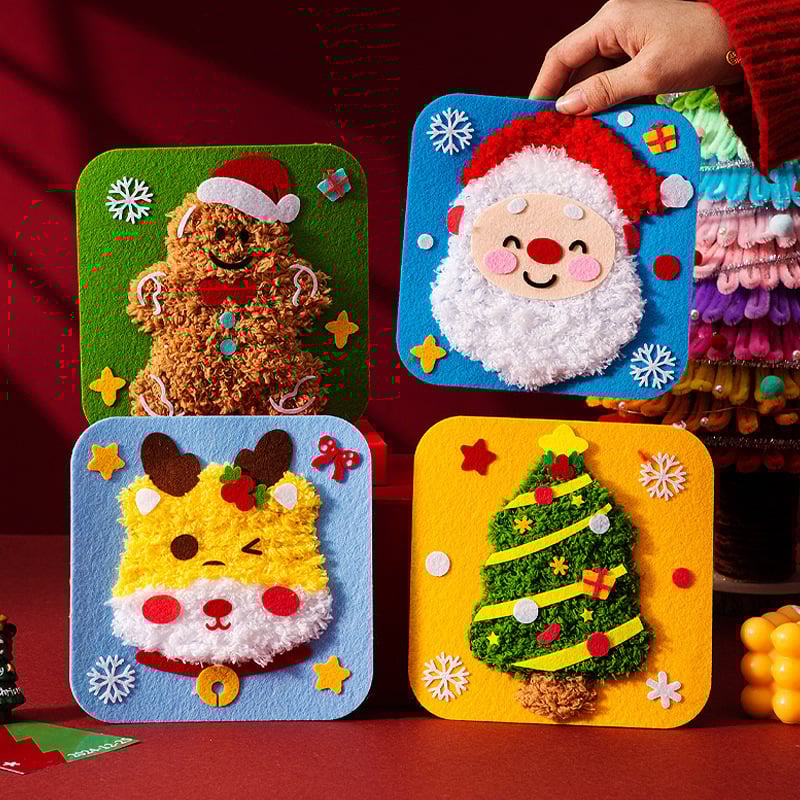 DIY Weihnachts-Stickerei Kit