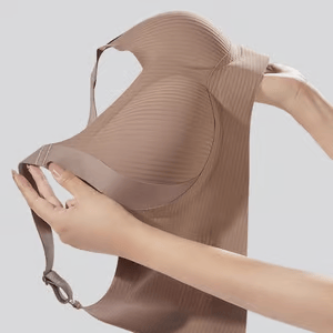 🎁Gerippter Push-up-BH für Damen mit verstellbaren Bügeln