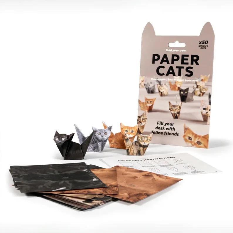 DIY Papierkatzen