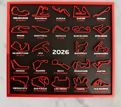 📅Formel 1-kalender 2026 F1