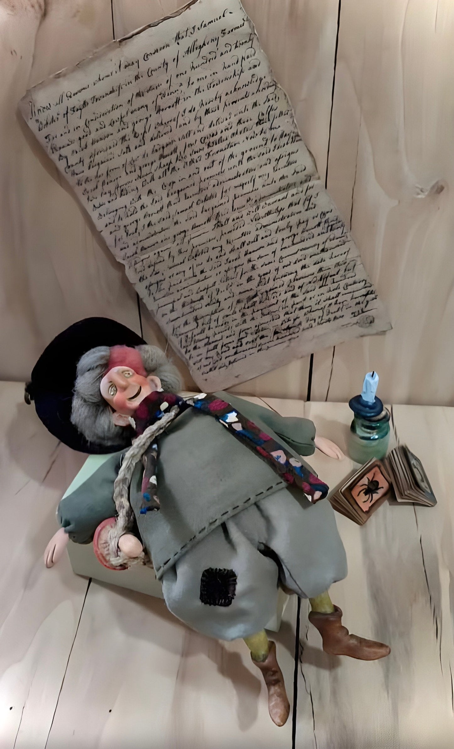 💞🧙Handgjord lyckobringande kökshäxa: din mysiga köksväktare